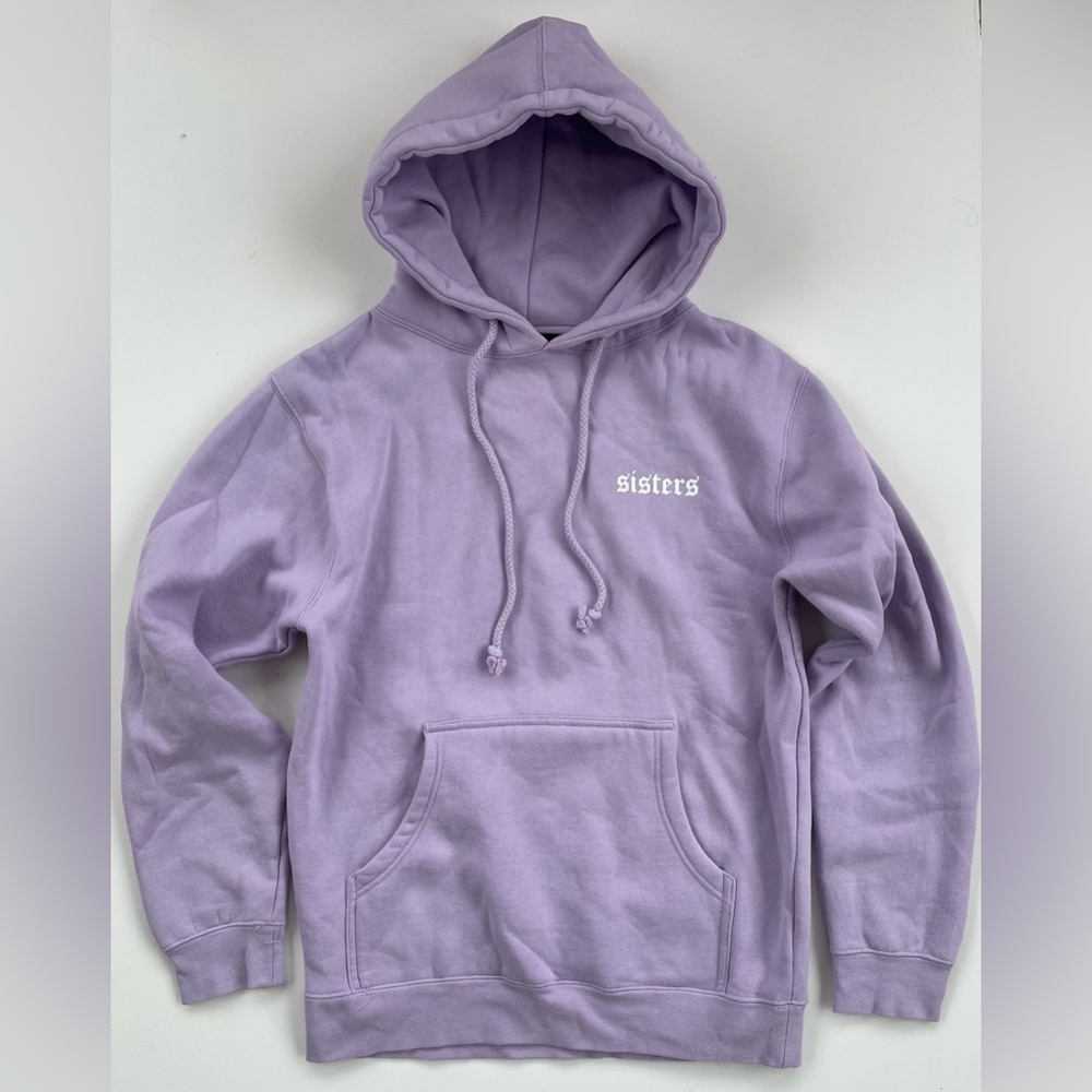 Sisters James Charles Lilac Lavender Purple Oversized Hoodie Size XS